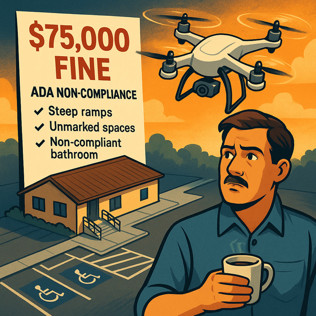ADA Compliance Inspections: Faster, Easier, and Cheaper with Drones (Without Sacrificing Accuracy)