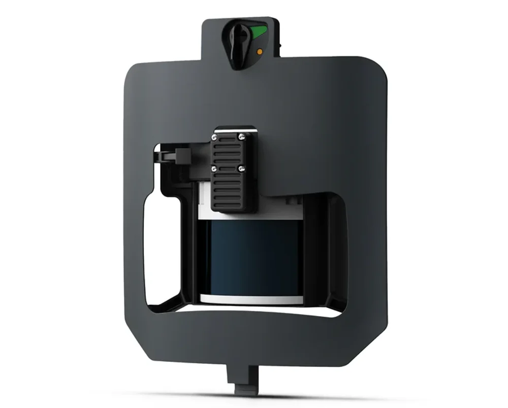Wingtra LiDAR payload with rotating laser scanner